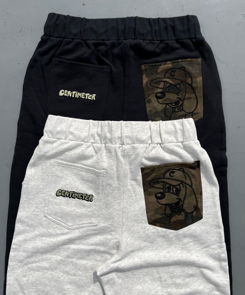 centimeter（センチメーター）の「Camo CMT ruler sweat pants（スウェットパンツ・メンズ・ブラック/杢グレー・MEDIUM/LARGE/X-LARGE）」の11枚目の写真