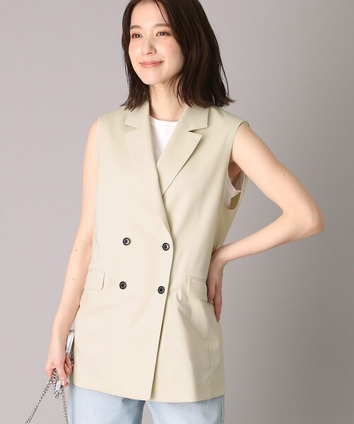 DRESSTERIOR(ドレステリア)の「テーラードサマージレ(ベスト・レディース・ブラック/ベージュ・38/36)」の16枚目の写真