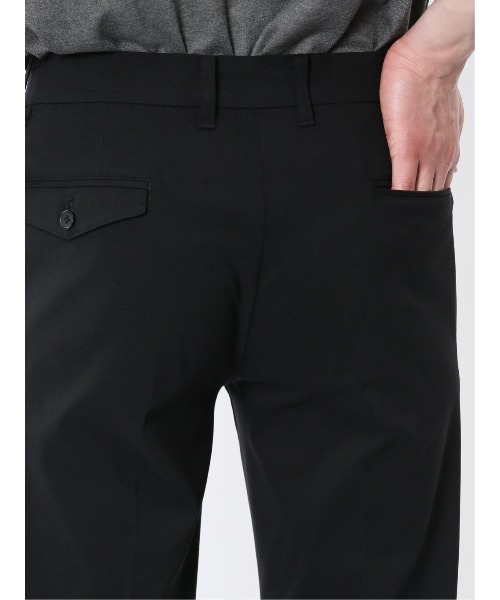 TAKA-Q（タカキュー）の「【抗菌防臭 接触冷感】タカキュー クロスストレッチ+エアー 軽量 ウォッシャブル トラウザーパンツ 股下82cm（チノパンツ・メンズ・ハウンドトゥース/ブラック/ベージュ/ネイビー・S/LARGE/X-LARGE/3L/MEDIUM）」の11枚目の写真