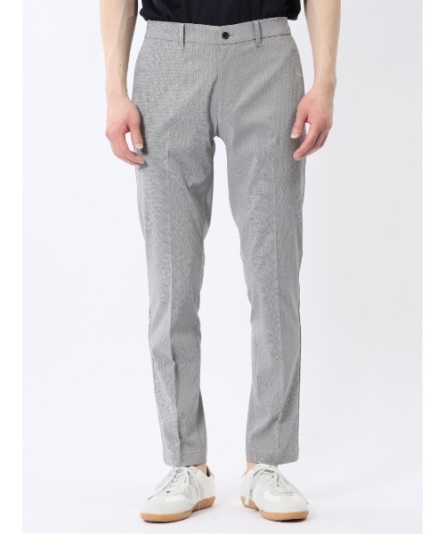 TAKA-Q（タカキュー）の「【抗菌防臭 接触冷感】タカキュー クロスストレッチ+エアー 軽量 ウォッシャブル トラウザーパンツ 股下82cm（チノパンツ・メンズ・ハウンドトゥース/ブラック/ベージュ/ネイビー・S/LARGE/X-LARGE/3L/MEDIUM）」の17枚目の写真