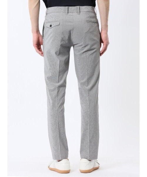 TAKA-Q（タカキュー）の「【抗菌防臭 接触冷感】タカキュー クロスストレッチ+エアー 軽量 ウォッシャブル トラウザーパンツ 股下82cm（チノパンツ・メンズ・ハウンドトゥース/ブラック/ベージュ/ネイビー・S/LARGE/X-LARGE/3L/MEDIUM）」の19枚目の写真