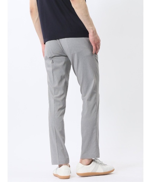 TAKA-Q(タカキュー)の「パンツ メンズ ストレッチ 接触冷感 抗菌防臭 スリム トラウザー テーパード 股下82cm クロスストレッチ + エアー(チノパンツ・メンズ・ハウンドトゥース/ブラック/ベージュ/ネイビー・S/LARGE/X-LARGE/3L/MEDIUM)」の22枚目の写真