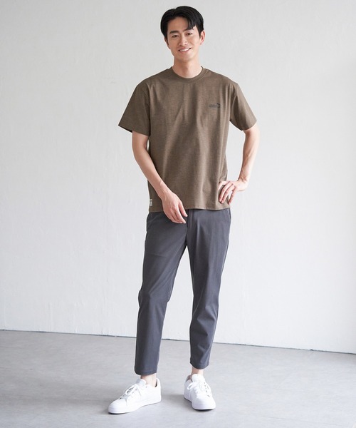 ikka(イッカ)の「URBAN NATURE LIFE アーバンネイチャーライフ ドライスピードプリントTシャツ(Tシャツ/カットソー・メンズ・ブラウン/グレー/ブラック/ホワイト・M/L/XL/S)」の10枚目の写真
