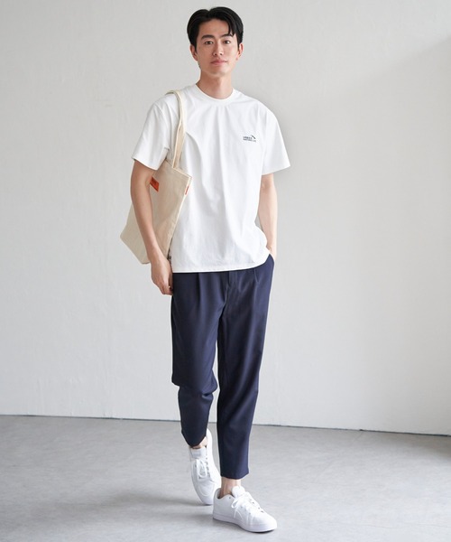 ikka(イッカ)の「URBAN NATURE LIFE アーバンネイチャーライフ ドライスピードプリントTシャツ(Tシャツ/カットソー・メンズ・ブラウン/グレー/ブラック/ホワイト・M/L/XL/S)」の5枚目の写真