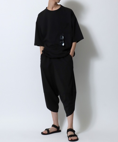 セール】High Twist Function Wide Sarouel Pants/ドライ