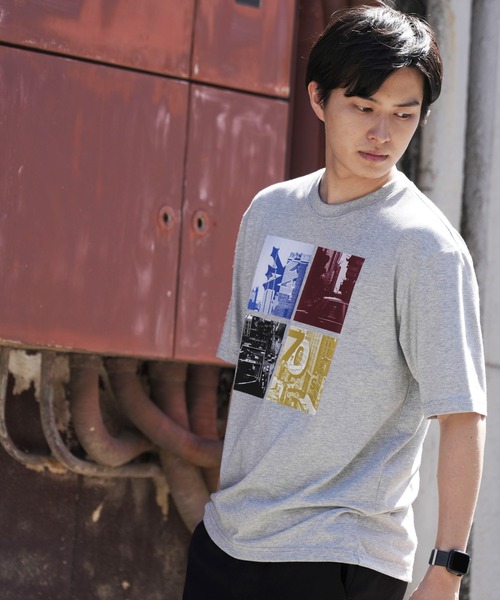 ZOO YORK(ズーヨーク)の「【ZOO YORK/ズーヨーク】天竺デザインプリント半袖Tシャツ(Tシャツ/カットソー・メンズ・ホワイト/ブラック/ブラック系その他/グレー/オフホワイト/ブルー・X-LARGE/LARGE/MEDIUM)」の16枚目の写真