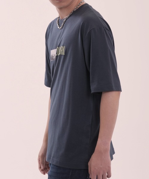 ZOO YORK(ズーヨーク)の「【ZOO YORK/ズーヨーク】天竺デザインプリント半袖Tシャツ(Tシャツ/カットソー・メンズ・ホワイト/ブラック/ブラック系その他/グレー/オフホワイト/ブルー・X-LARGE/LARGE/MEDIUM)」の22枚目の写真