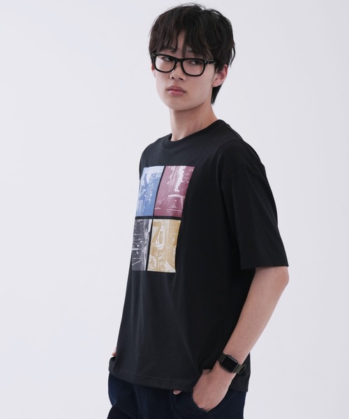 ZOO YORK(ズーヨーク)の「【ZOO YORK/ズーヨーク】天竺デザインプリント半袖Tシャツ(Tシャツ/カットソー・メンズ・ホワイト/ブラック/ブラック系その他/グレー/オフホワイト/ブルー・X-LARGE/LARGE/MEDIUM)」の19枚目の写真