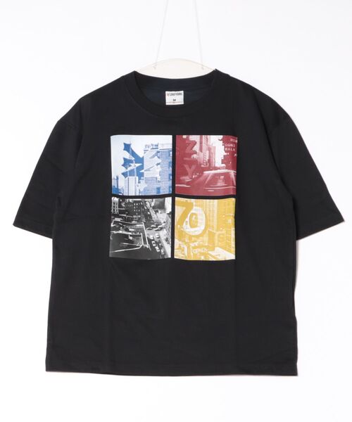 ZOO YORK(ズーヨーク)の「【ZOO YORK/ズーヨーク】天竺デザインプリント半袖Tシャツ(Tシャツ/カットソー・メンズ・ホワイト/ブラック/ブラック系その他/グレー/オフホワイト/ブルー・X-LARGE/LARGE/MEDIUM)」の9枚目の写真
