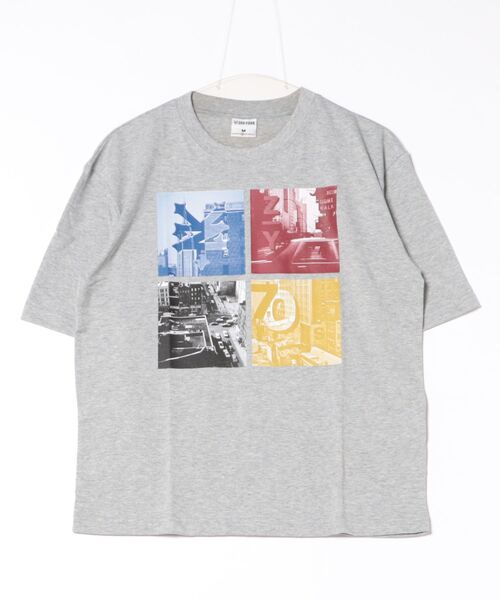 ZOO YORK(ズーヨーク)の「【ZOO YORK/ズーヨーク】天竺デザインプリント半袖Tシャツ(Tシャツ/カットソー・メンズ・ホワイト/ブラック/ブラック系その他/グレー/オフホワイト/ブルー・X-LARGE/LARGE/MEDIUM)」の8枚目の写真