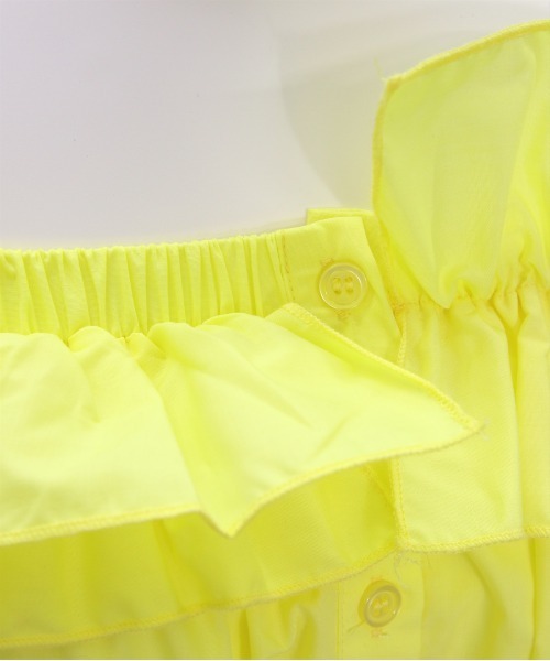 clear（クリア）の「フリルオフショルブラウス [着回し力抜群 大人 カジュアル 二の腕カバー 骨格ウェーブ]（シャツ/ブラウス・レディース・オフホワイト/ブラック/イエロー・F）」の10枚目の写真