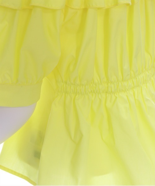 clear（クリア）の「フリルオフショルブラウス [着回し力抜群 大人 カジュアル 二の腕カバー 骨格ウェーブ]（シャツ/ブラウス・レディース・オフホワイト/ブラック/イエロー・F）」の7枚目の写真