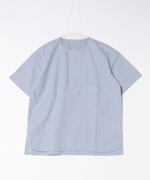 KATO`(カトー)の「【Ca】【it】【KATO(カトー)】201 ヘンリーシャツ(シャツ/ブラウス・メンズ・ストライプ/その他・L/M/S/XL)」の2枚目の写真