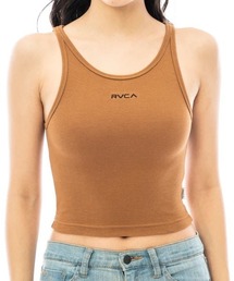 【RVCA/ルーカ】23SS SMALL RVCA SLIDE TANK/ワンポイントロゴタンクトップ