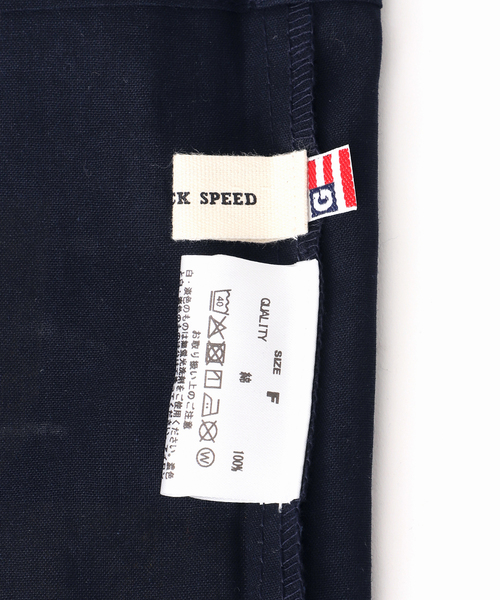 GOOD ROCK SPEED(グッドロックスピード)の「別注【GOOD ROCK SPEED】 FORD トートバッグ(トートバッグ・レディース・ネイビー/アイボリー/サックスブルー・FREE)」の10枚目の写真