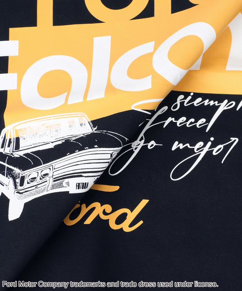 GOOD ROCK SPEED(グッドロックスピード)の「別注【GOOD ROCK SPEED】 FORD トートバッグ(トートバッグ・レディース・ネイビー/アイボリー/サックスブルー・FREE)」の9枚目の写真