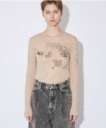 【美品】beautiful people suvin pima jersey T suvin pima jersey mask logo T-shirt (1015310436) | beautiful