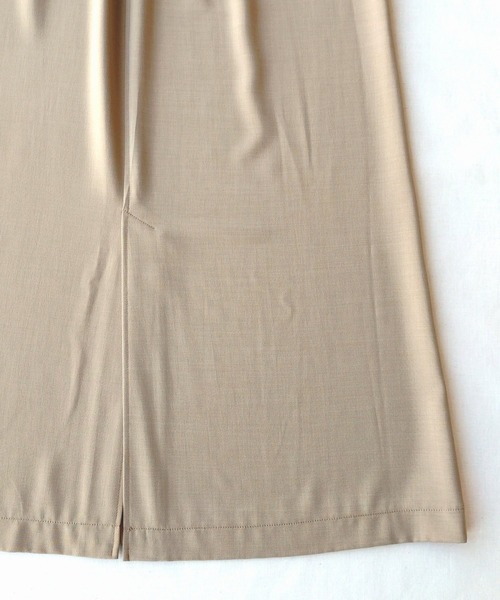 Q（キュー）の「COOLフレアスカート（スカート・レディース・ダークグリーン/ブラック/ベージュ・MEDIUM）」の16枚目の写真