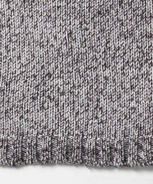 Ray BEAMS（レイビームス）の「Ray BEAMS / ミックスヤーン ボトルネック（ニット/セーター・レディース・オフホワイト/レッド/ネイビー・ONE SIZE）」の13枚目の写真