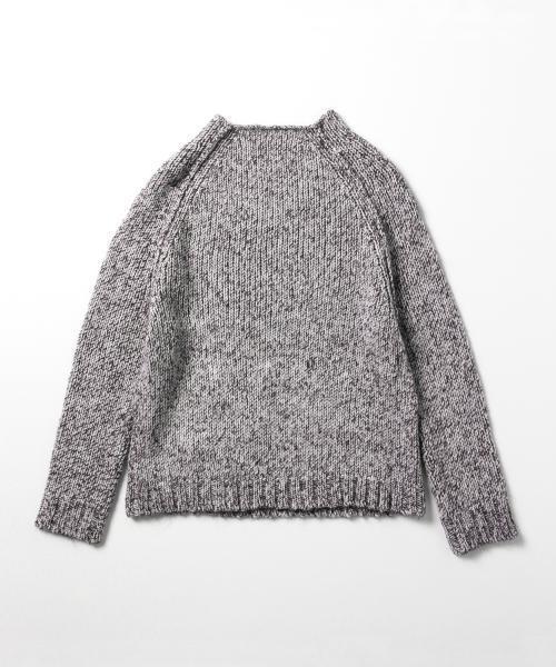 Ray BEAMS（レイビームス）の「Ray BEAMS / ミックスヤーン ボトルネック（ニット/セーター・レディース・オフホワイト/レッド/ネイビー・ONE SIZE）」の14枚目の写真