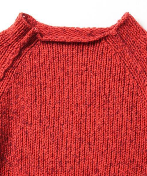 Ray BEAMS（レイビームス）の「Ray BEAMS / ミックスヤーン ボトルネック（ニット/セーター・レディース・オフホワイト/レッド/ネイビー・ONE SIZE）」の15枚目の写真