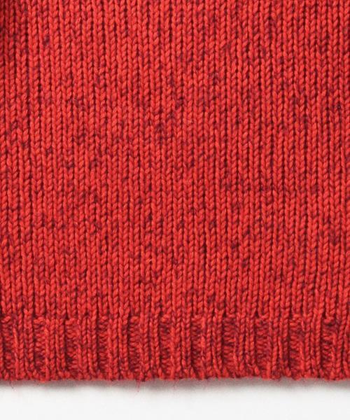 Ray BEAMS（レイビームス）の「Ray BEAMS / ミックスヤーン ボトルネック（ニット/セーター・レディース・オフホワイト/レッド/ネイビー・ONE SIZE）」の17枚目の写真