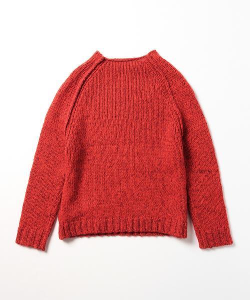 Ray BEAMS（レイビームス）の「Ray BEAMS / ミックスヤーン ボトルネック（ニット/セーター・レディース・オフホワイト/レッド/ネイビー・ONE SIZE）」の18枚目の写真