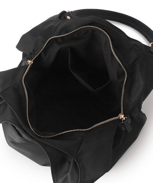 Reflect(リフレクト)の「【大容量/底ファスナー付き/キレイめコーデにも◎】ナイロンバッグ(トートバッグ・レディース・ベージュ系4/ブルーグリーン/ブラック・00)」の22枚目の写真