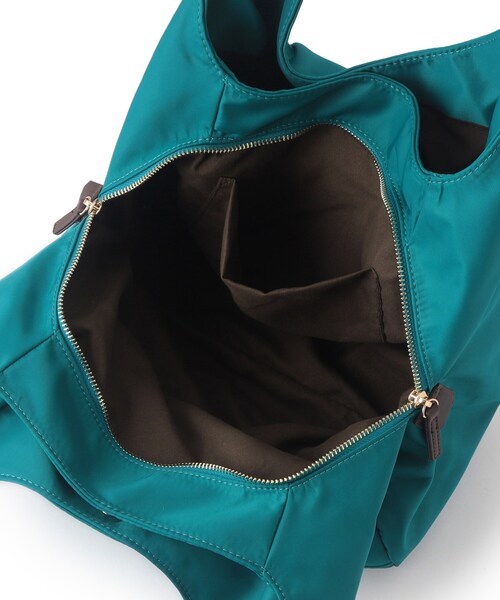 Reflect(リフレクト)の「【大容量/底ファスナー付き/キレイめコーデにも◎】ナイロンバッグ(トートバッグ・レディース・ベージュ系4/ブルーグリーン/ブラック・00)」の20枚目の写真