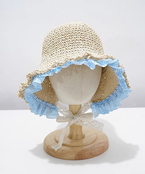 HOUSE OF PALOMA ハウスオブパロマ　麦わら帽子　ハット　キッズ HOUSE OF PALOMA ハウスオブパロマ 麦わら帽子 ハット キッズ