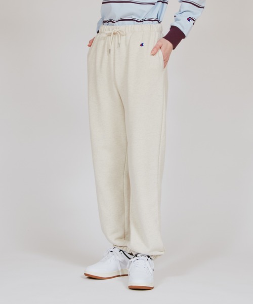 Champion(チャンピオン)の「【Champion/チャンピオン】レディース スウェットパンツ(スウェットパンツ・レディース・ブルー系その他/オートミール/ブラック系その他/ヘザーグレー・LARGE/MEDIUM)」の1枚目の写真