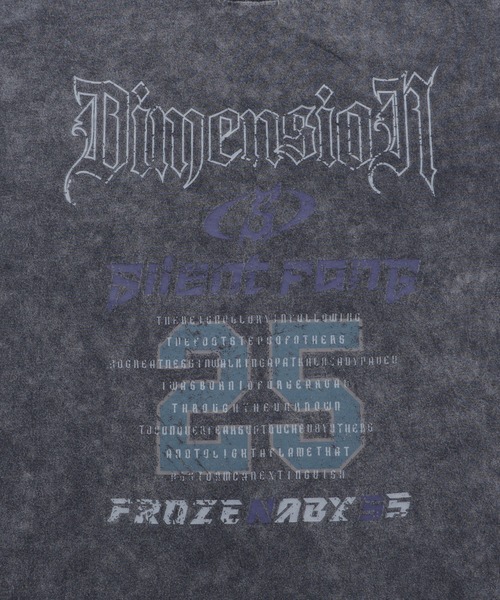 ドレープカットソー アシメギャザー y2k グランジ しわ加工 カウルネック 黒 セール】Y2K グランジ フェード加工 グラフィックロゴプリント