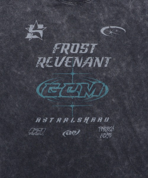 Trappie mosh shirt endlessmade y2k グランジ セール】Y2K グランジ フェード加工 グラフィックロゴプリント