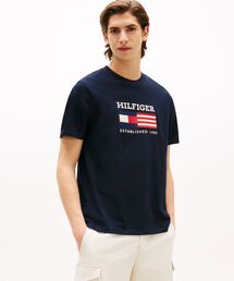 アメリカーナモノタイプフラッグボックスTシャツ