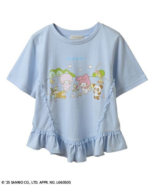 Candy Stripper MY MELODY BFFS トップス MY MELODY】BFFS トップス（Tシャツ/カットソー）｜Candy