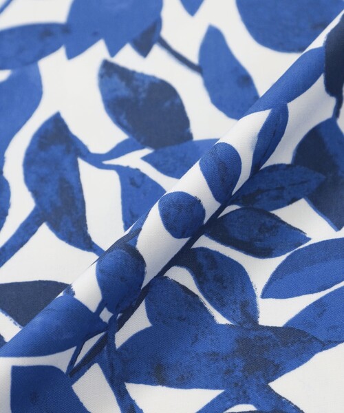 MACKINTOSH PHILOSOPHY（ﾏｯｷﾝﾄｯｼｭ ﾌｨﾛｿﾌｨｰ）の「リーフプリントイージーパンツ（その他パンツ・レディース・ライトブルー・38）」の9枚目の写真