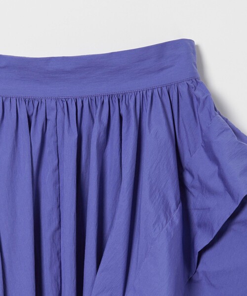 EMMEL REFINES（エメルリファインズ）の「＜EMMEL REFINES＞EM サイドボリューム タックスカート（スカート・レディース・パープル/ブラック・S/M）」の8枚目の写真