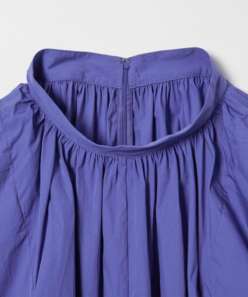 EMMEL REFINES（エメルリファインズ）の「＜EMMEL REFINES＞EM サイドボリューム タックスカート（スカート・レディース・パープル/ブラック・S/M）」の9枚目の写真