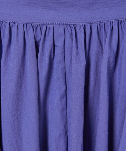 EMMEL REFINES（エメルリファインズ）の「＜EMMEL REFINES＞EM サイドボリューム タックスカート（スカート・レディース・パープル/ブラック・S/M）」の14枚目の写真
