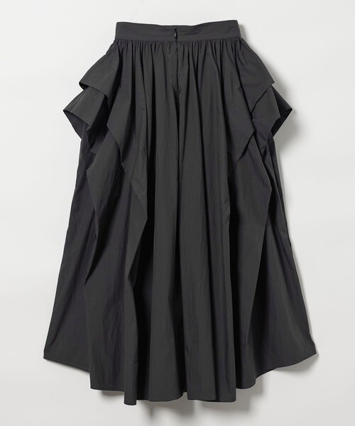 EMMEL REFINES（エメルリファインズ）の「＜EMMEL REFINES＞EM サイドボリューム タックスカート（スカート・レディース・パープル/ブラック・S/M）」の15枚目の写真