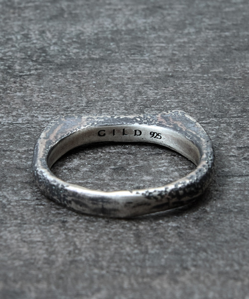 GILD(ギルド)の「GILD ギルド / Warp top atypical narrow ring シルバー925エイティピカルナローリング / G251-RI02(リング・メンズ・シルバー/プラチナム/ゴールド・21号/19号/17号/15号/13号/11号/9号/7号)」の11枚目の写真