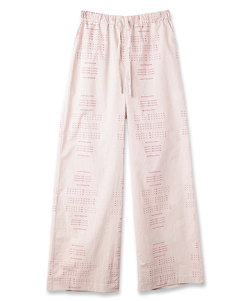 mintdesigns(ミントデザインズ)の「DOT TYPE GATHER PANTS(その他パンツ・レディース・ネイビー/レッド・ONESIZE)」の2枚目の写真