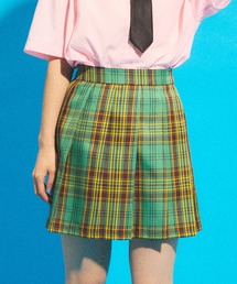 PUNYUS | チェックプリーツミニスカート(スカート)