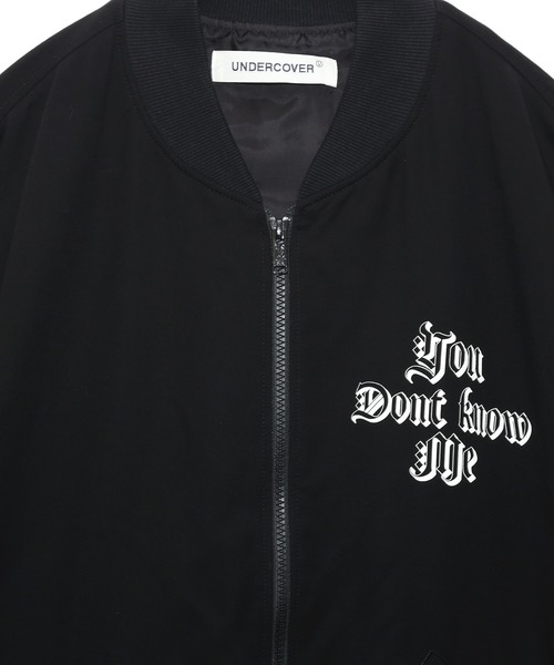 UNDERCOVER（アンダーカバー）の「UP2E4202（MA-1・メンズ・ブラック・2/3/4/5）」の4枚目の写真