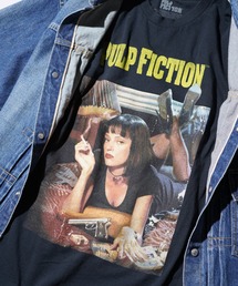 THRIFTY LOOK | THRIFTY LOOK / スリフティールック THRIFTY "QUENTIN TARANTINO" TEE PULP FICTION RESERVOIR DOGS パルプフィクション レザボア・ドッグス ユーズド加工 ムービーTシャツ 映画Tシャツ(Tシャツ/カットソー)