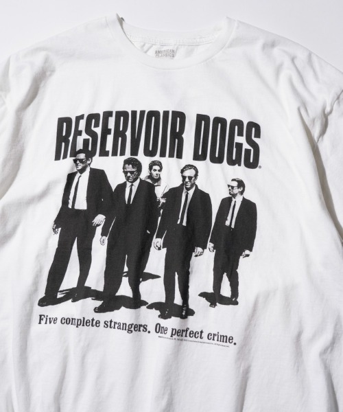 THRIFTY LOOK（スリフティールック）の「THRIFTY LOOK / スリフティールック THRIFTY "QUENTIN TARANTINO" TEE PULP FICTION RESERVOIR DOGS パルプフィクション レザボア・ドッグス ユーズド加工 ムービーTシャツ 映画Tシャツ（Tシャツ/カットソー・メンズ・ブラック/ブラック系1/ブラック系2/ブラック系3・MEDIUM/LARGE/X-LARGE）」の14枚目の写真
