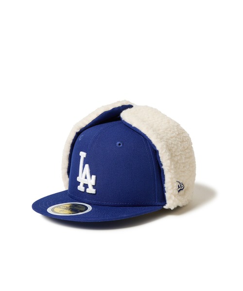 ニューエラキッズ キャップ 59FIFTYドッグイヤー MLBボア（キャップ