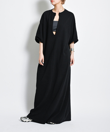 CITYSHOP（シティーショップ）の「《予約》LINEN MIX MAXI DRESS