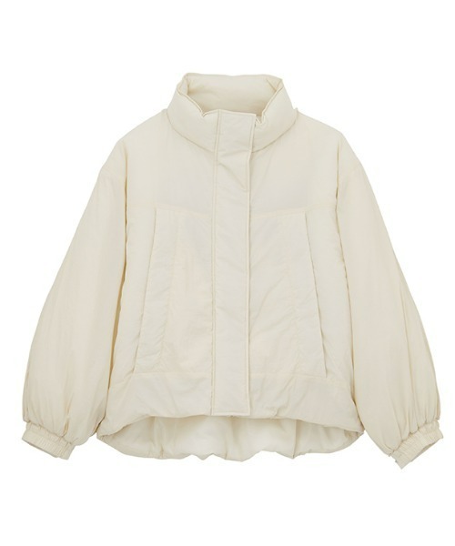 RANAN（ラナン）の「オーバーサイズモンスター中綿ブルゾン（ダウンジャケット/コート・レディース・ベージュ/アイボリー/ブラック・LL/L/M）」の17枚目の写真