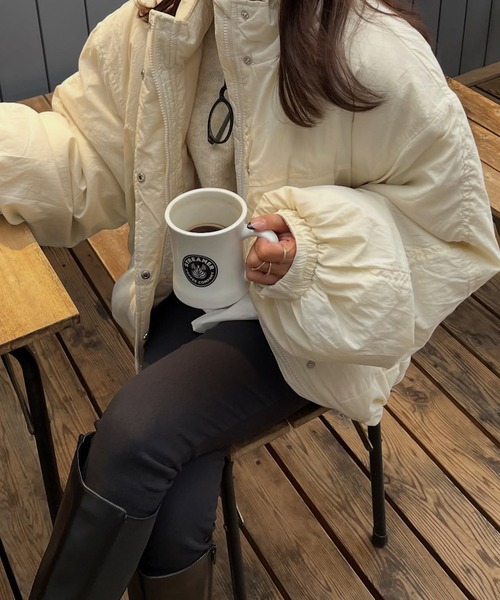 セール】オーバーサイズモンスター中綿ブルゾン（ダウンジャケット